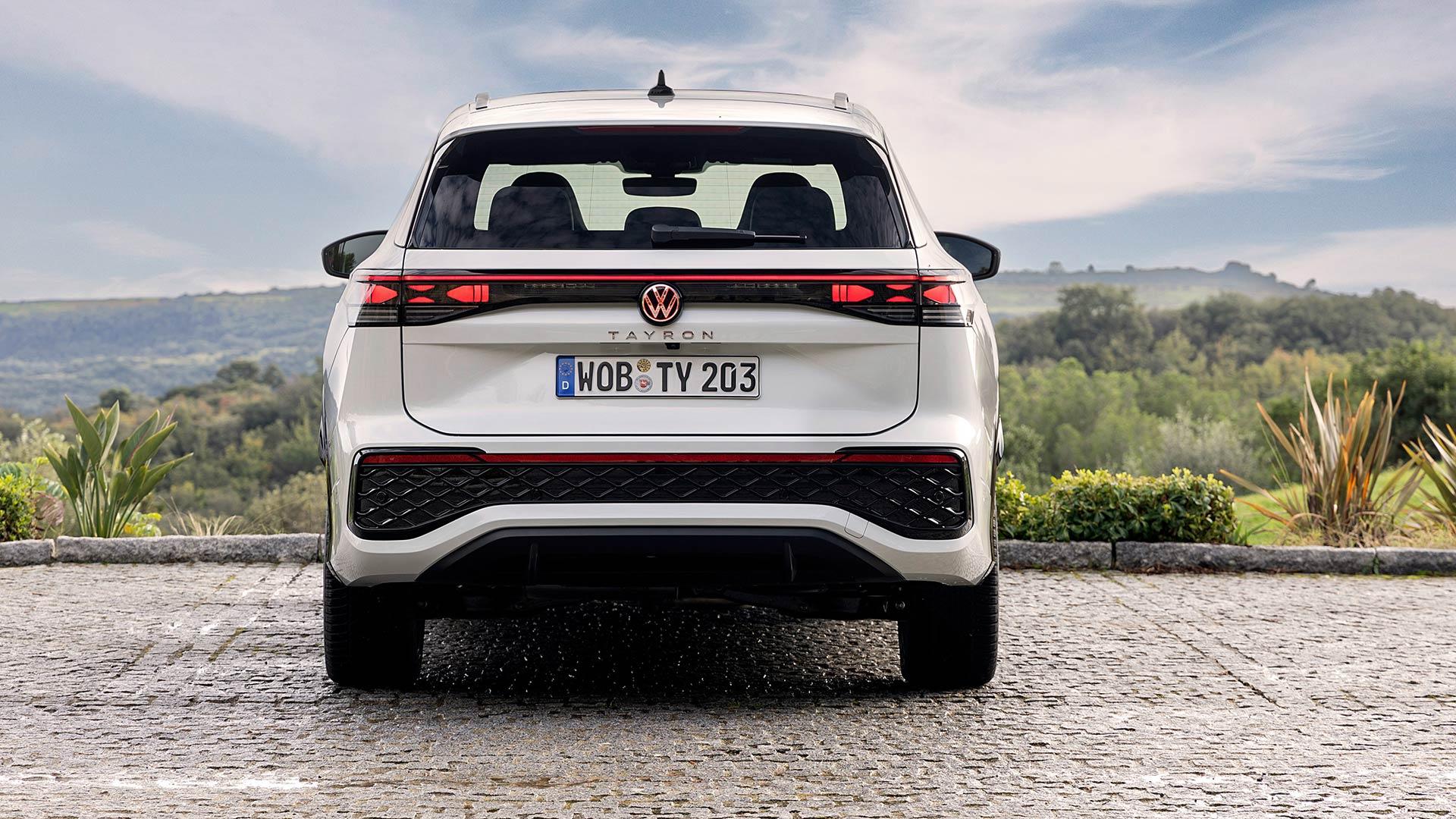 Volkswagen Tayron 1.5 eHybrid 200 kW R-Line 2025 review: achterkant