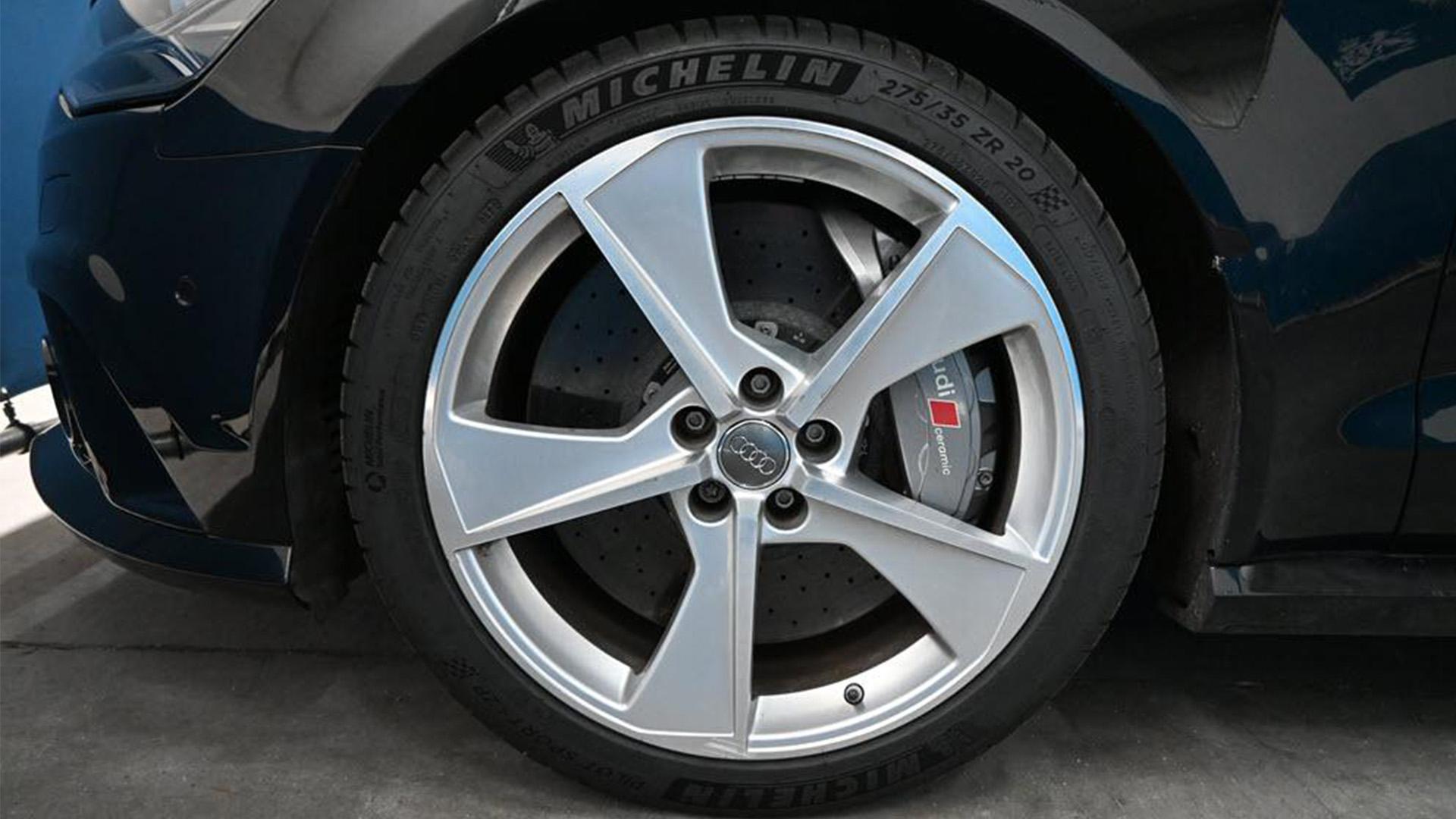 Audi RS 6 Avant Performance (4G, C7) zwart (2018) velg