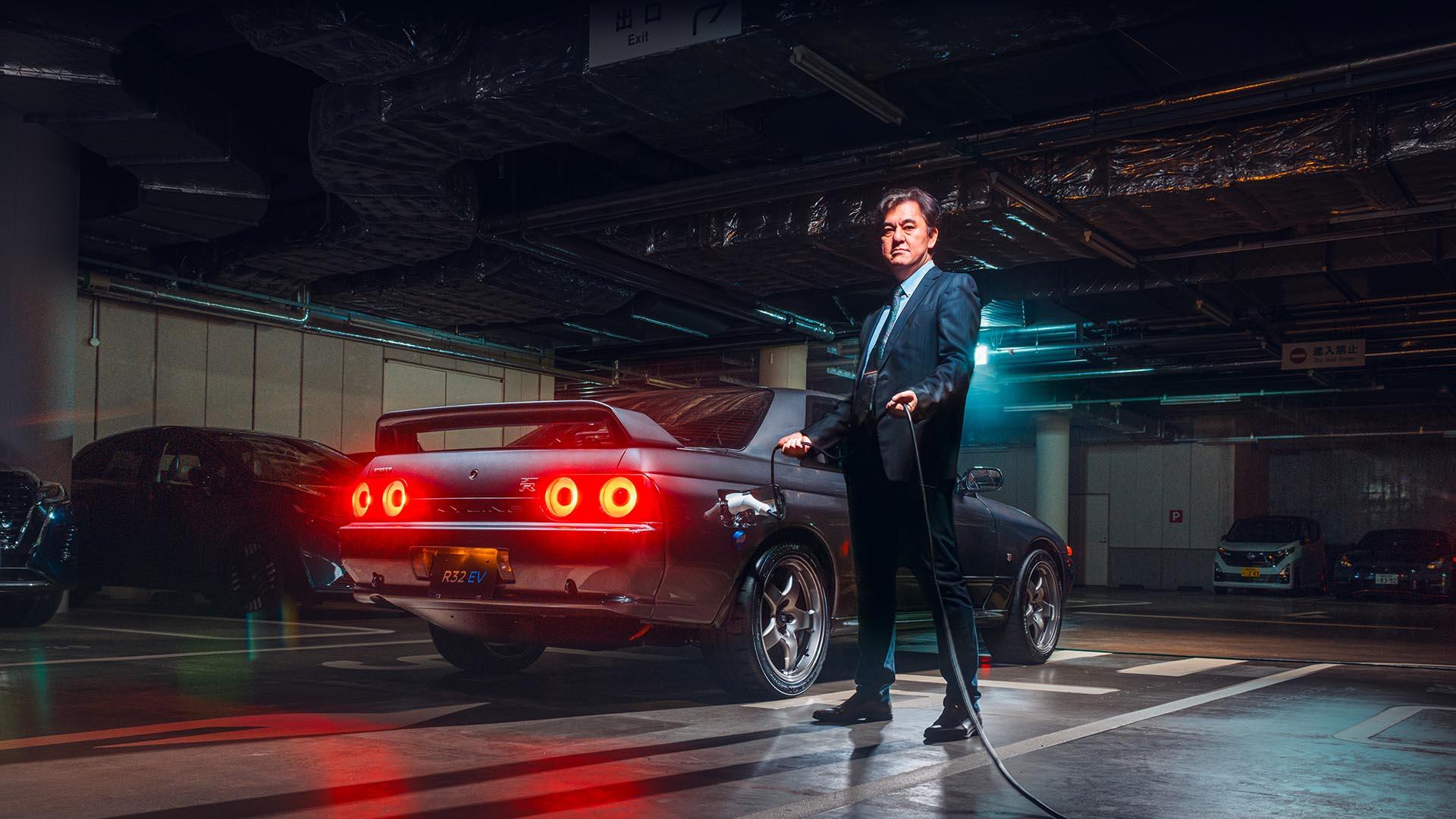 elektrische Nissan Skyline