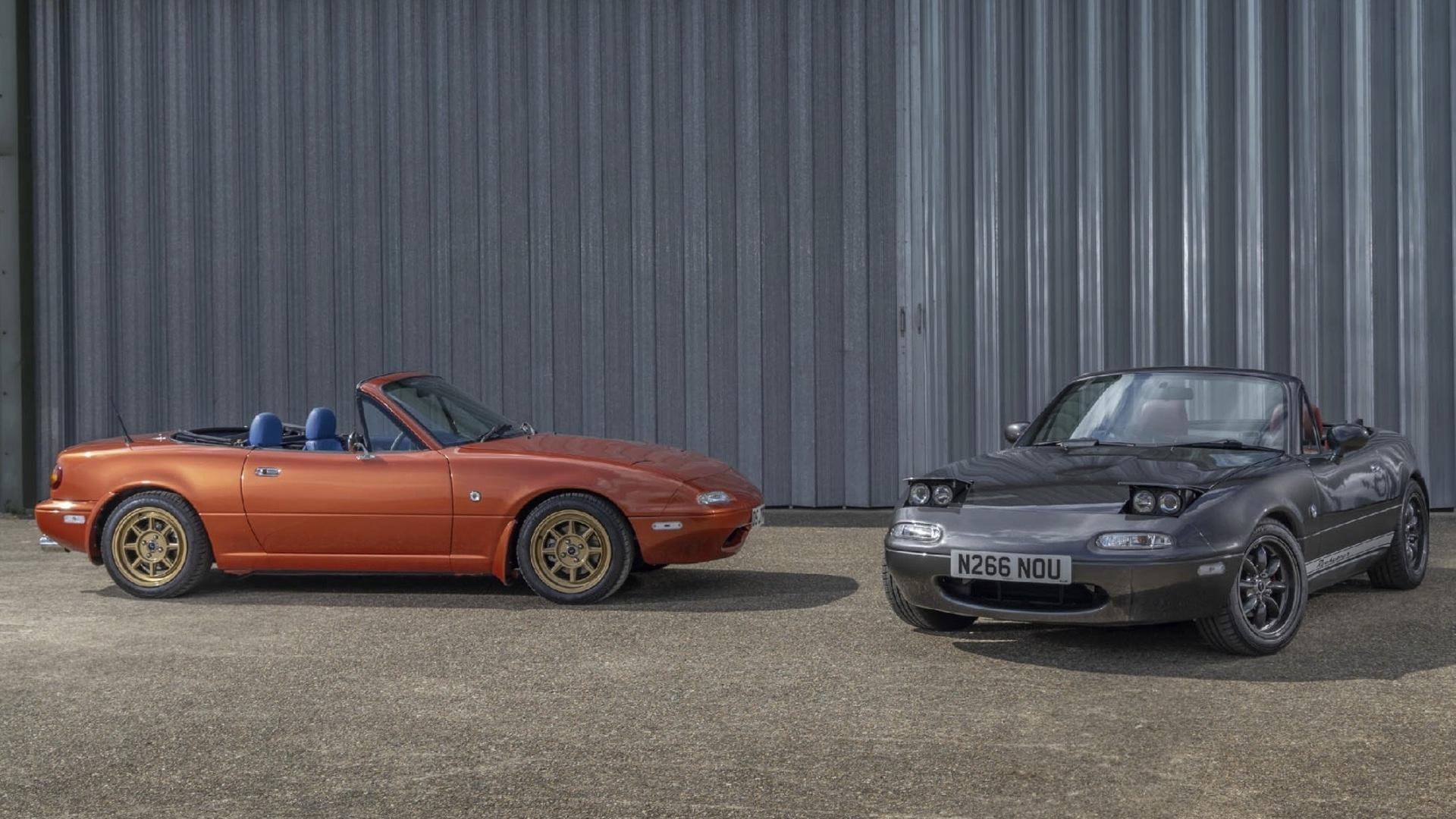 Rocketeer Mazda MX-5 MXV6 (NA) oranje (2025) oranje en grijs