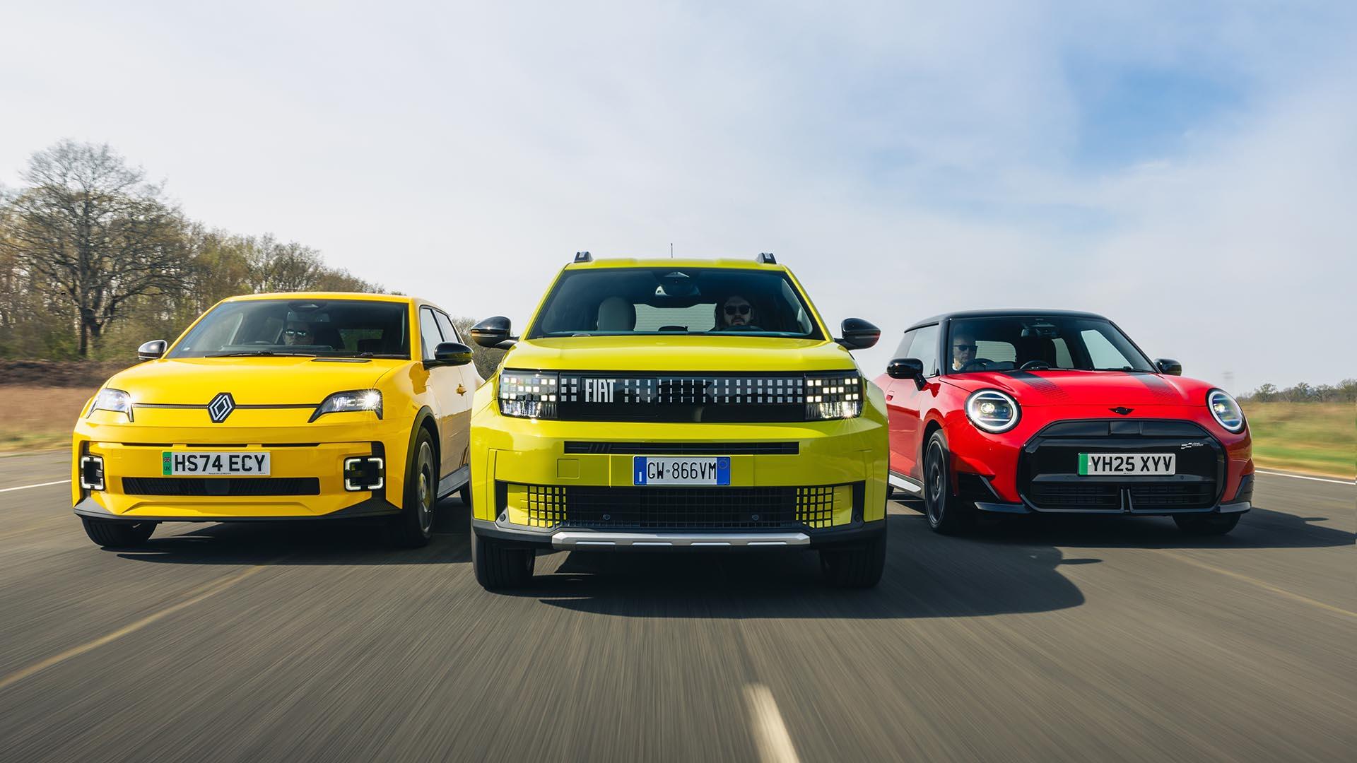 TopGear Magazine 240 inhoud: Renault 5 vs Fiat Grande Panda vs Mini Cooper