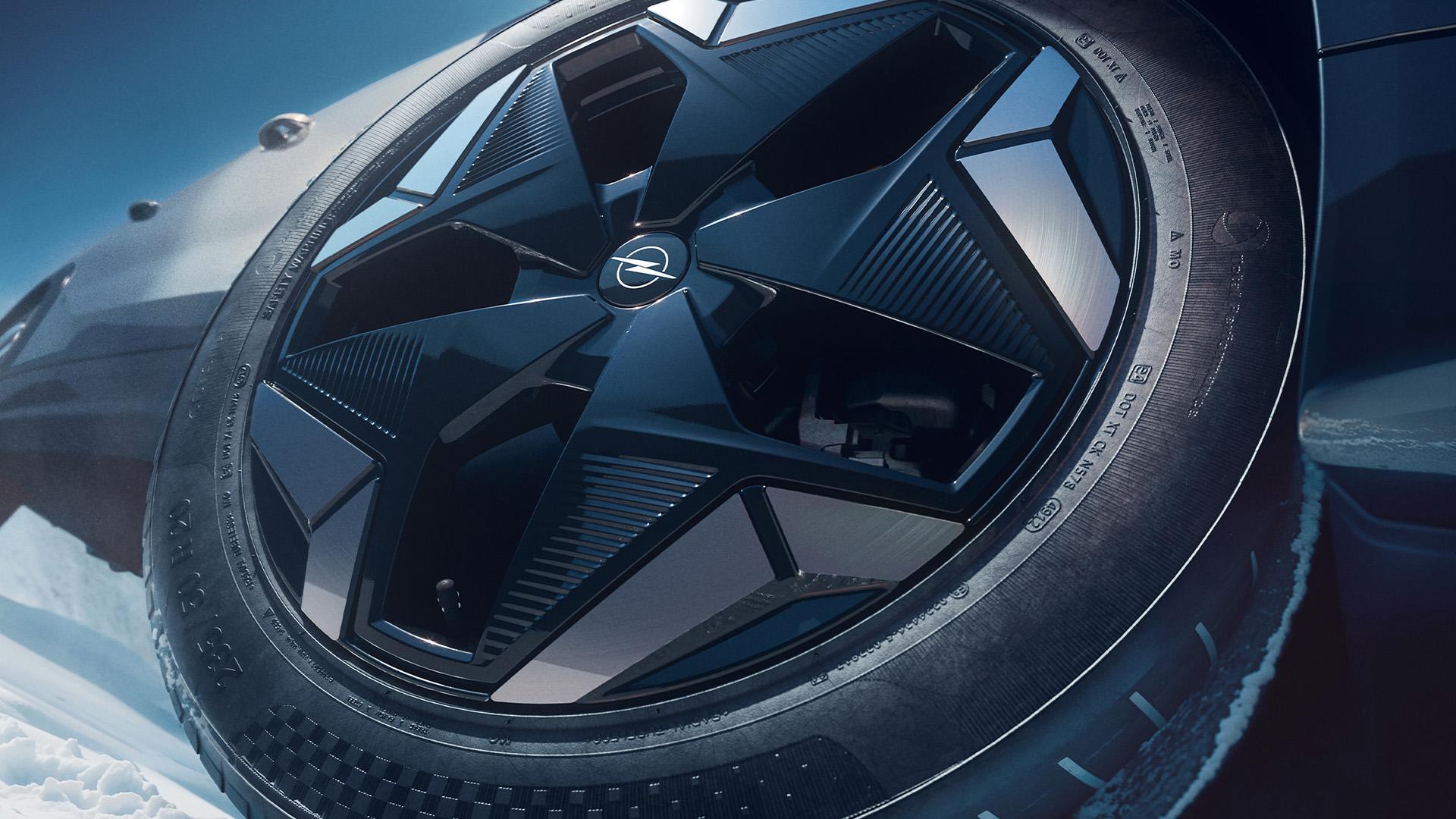 Opel Grandland AWD grijs (2025) Aero velg