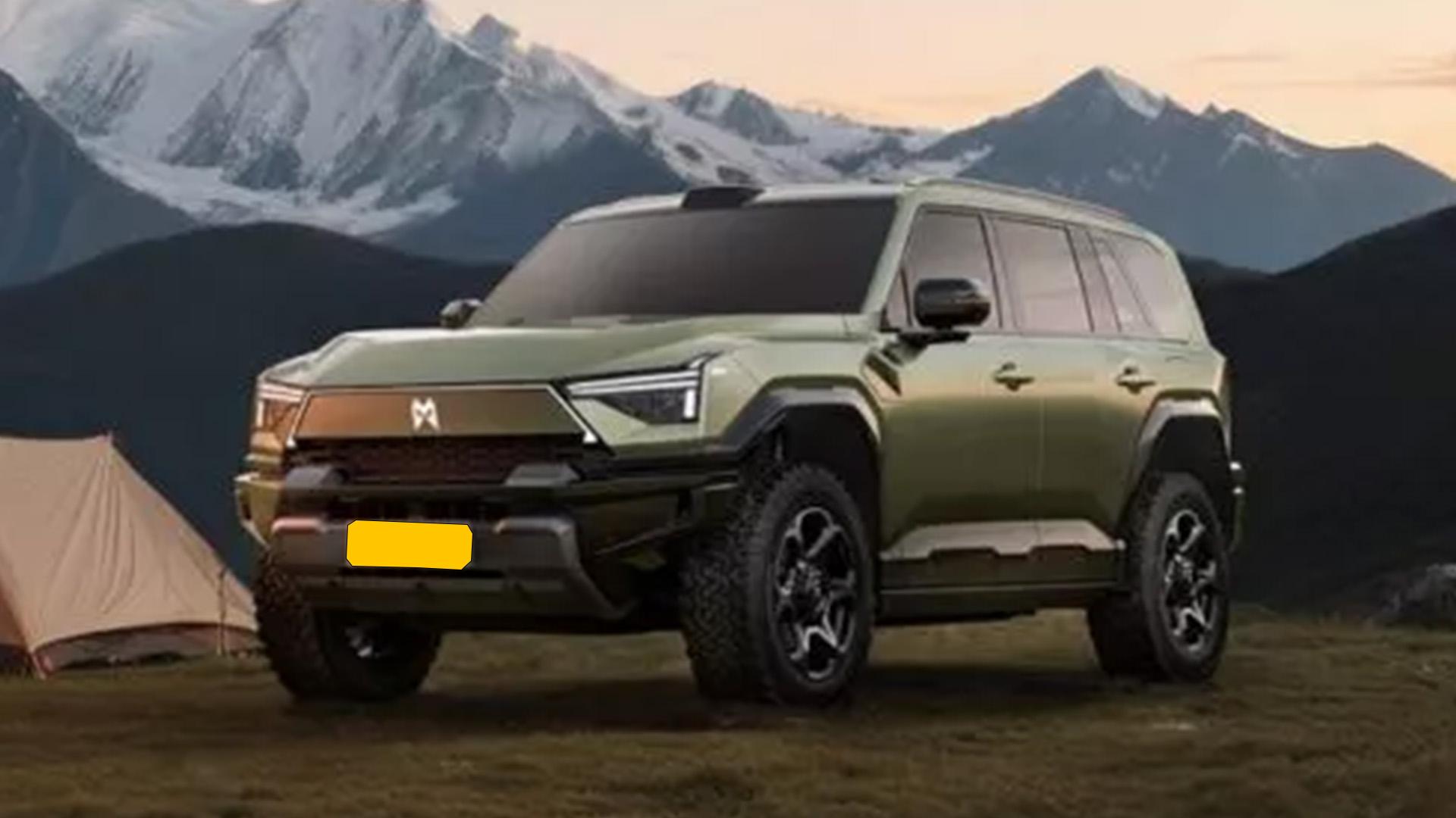 Dongfeng M-Hero M817 (2025) groen links schuin voor