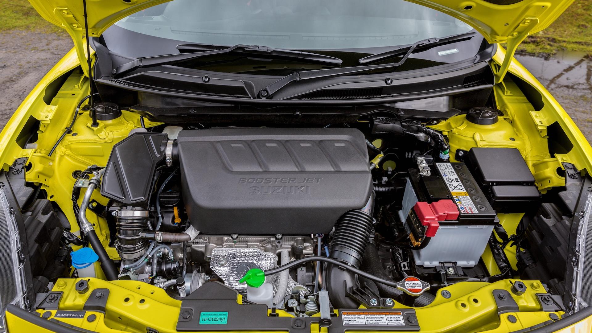 Suzuki Swift Sport (2018) motor bovenzijde