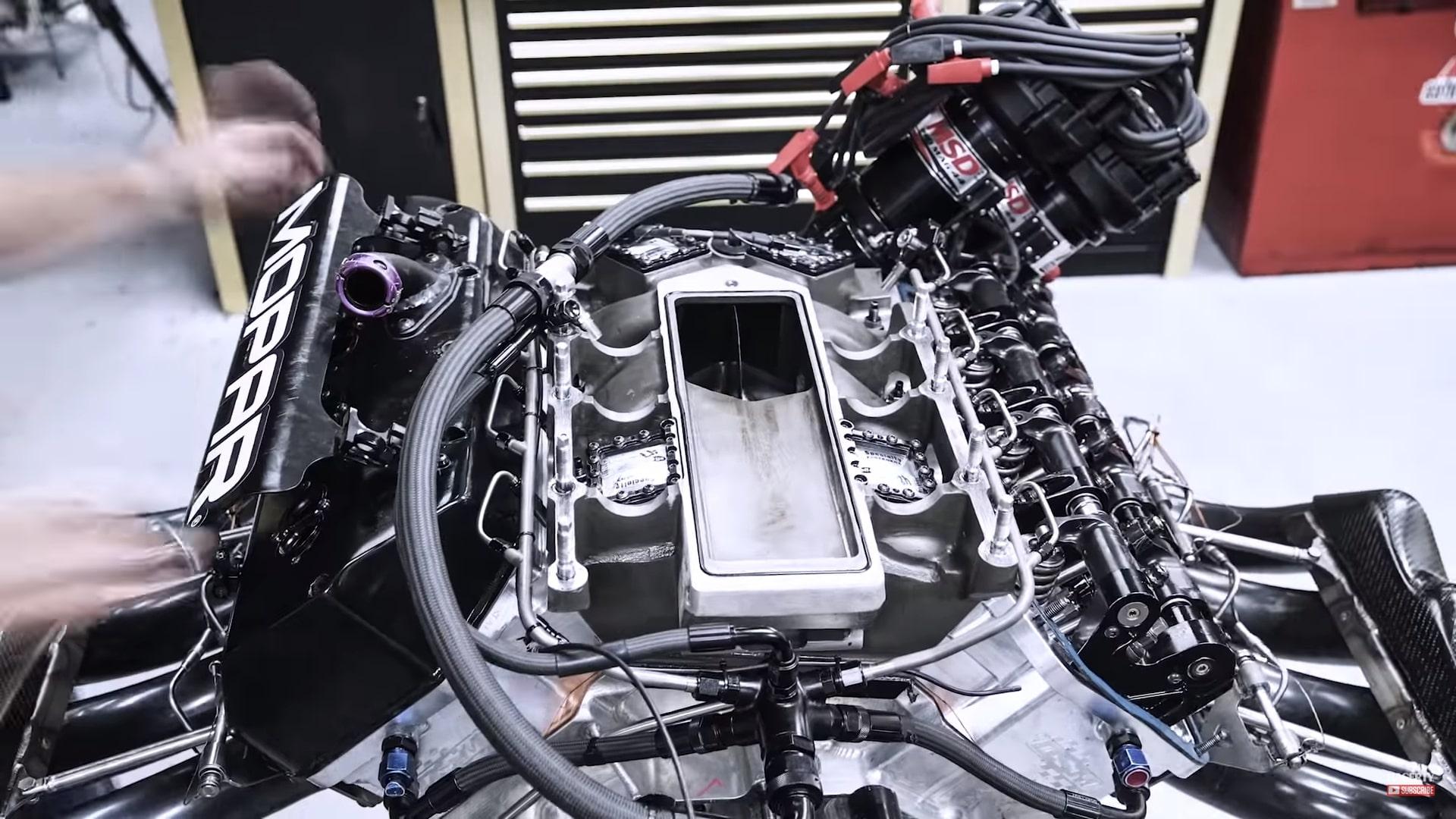 Top Fuelmotor met 11.000 pk wordt volledig uit elkaar gehaald TopGear