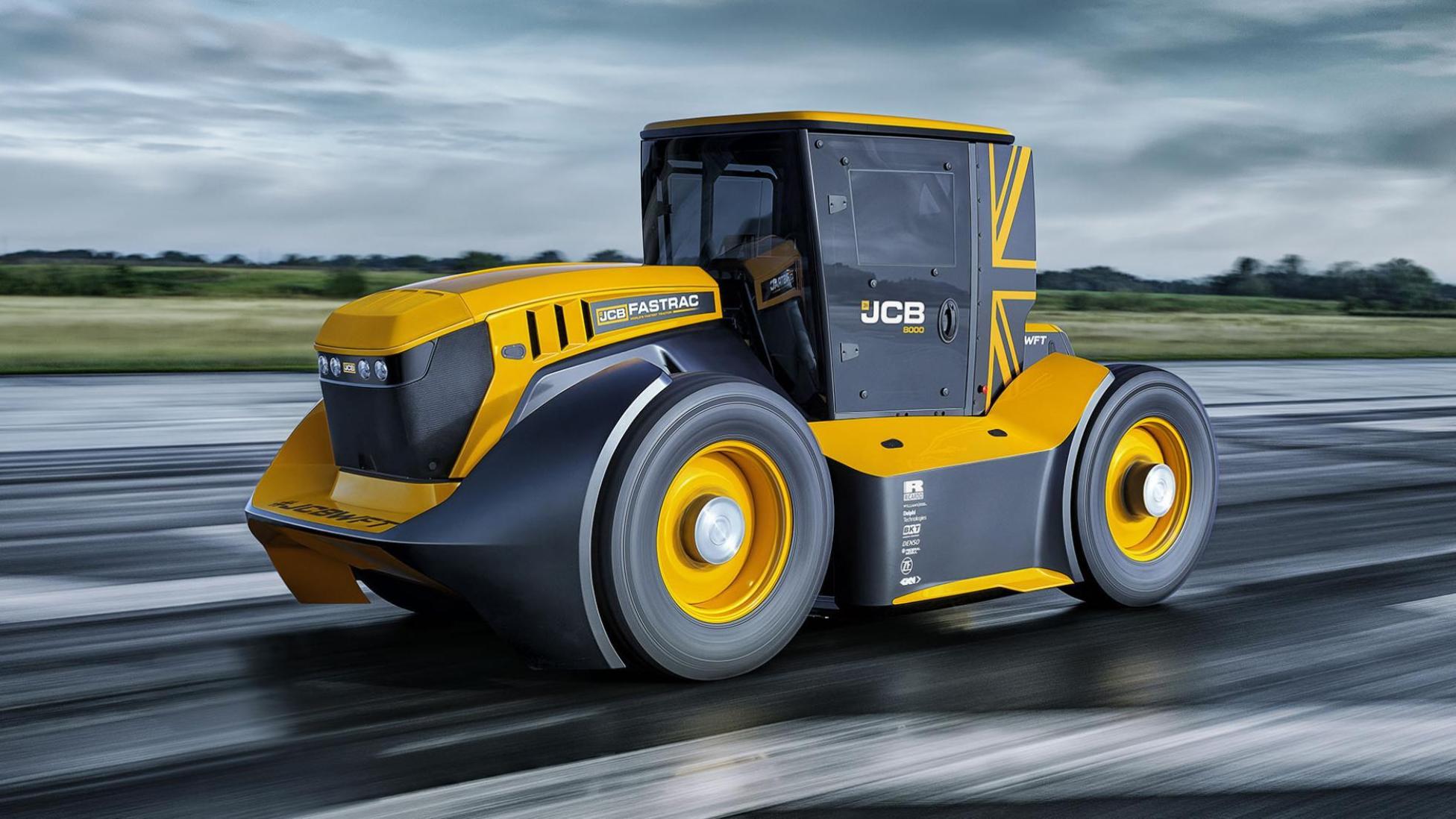 Snelste tractor ter wereld is de JCB Fastrac Two TopGear Nederland