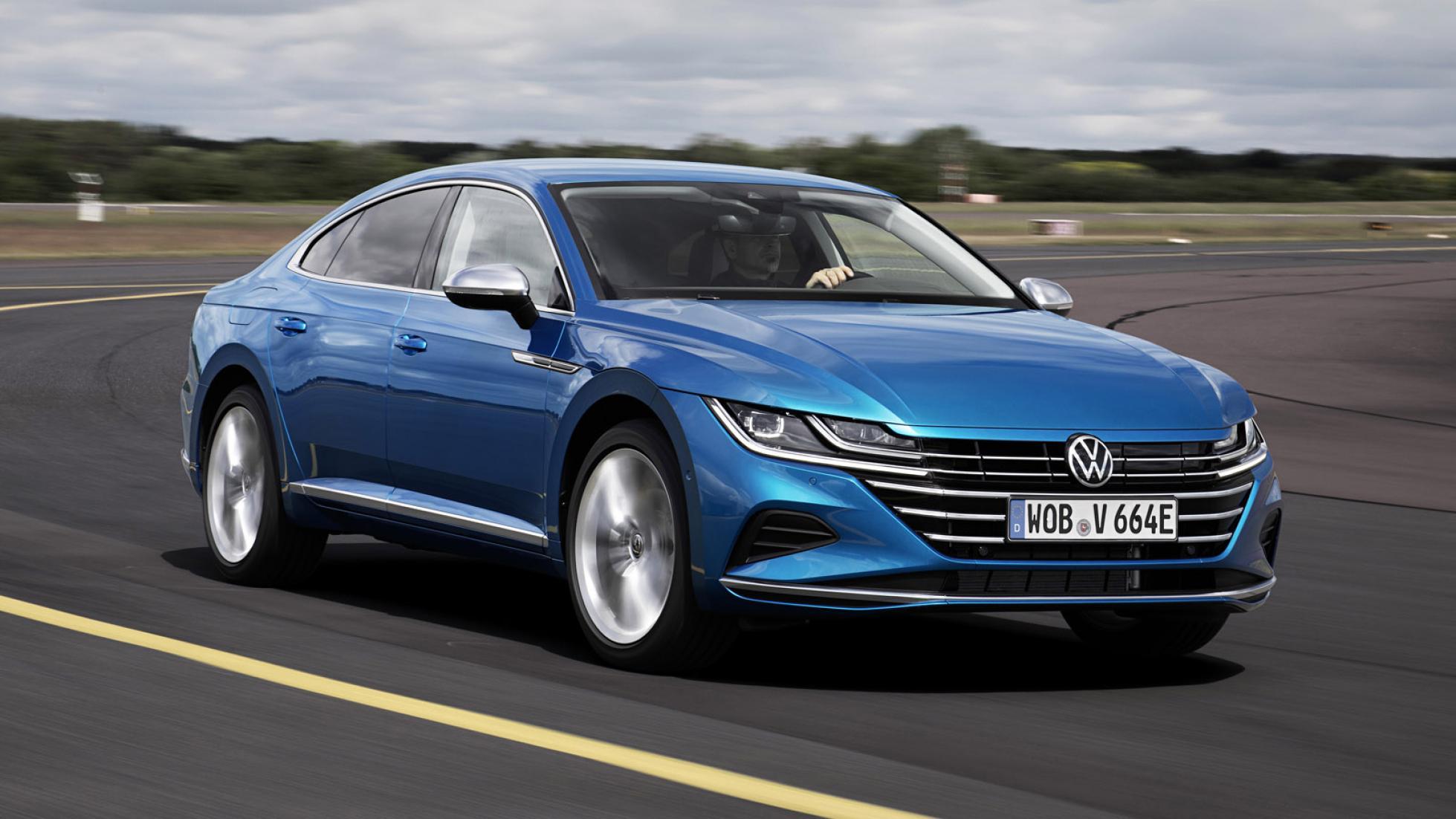 Volkswagen Arteon Facelift 2020 blauw