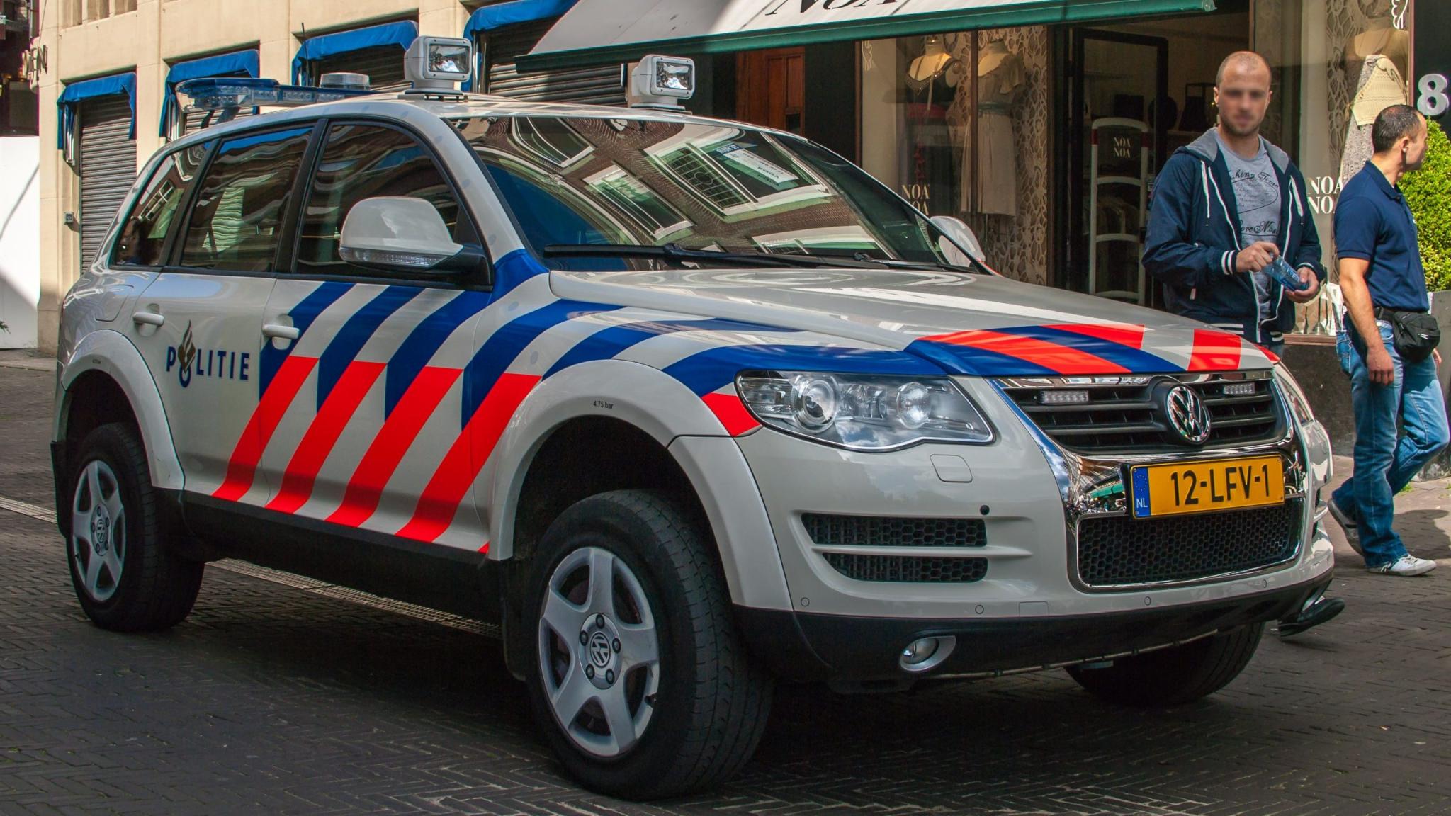 Politie Volkswagen Touareg VRT Bepantserd