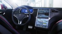 Tesla Model S interieur (2014)