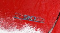 Tesla Model S P90D Ludicrous badge (2016)