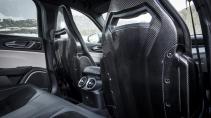 Chris Harris in de Alfa Romeo Giulia Quadrifoglio