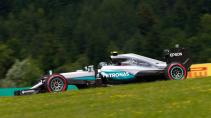 Uitslag van de GP van Oostenrijk Nico Rosberg Formule 1