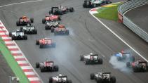 Uitslag van de GP van Oostenrijk start