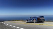 Bugatti Chiron in Californië moderne supercars