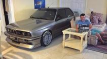 bmw m3 woonkamer