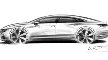 Volkswagen Arteon schets