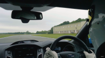 Ford Focus RS in handen van The Stig