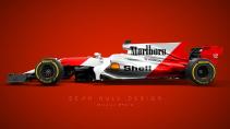 Iconische designs op moderne F1-auto's