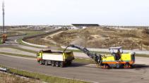 Nieuw asfalt voor Circuit Park Zandvoort