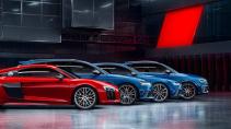 alle RS-modellen van Audi