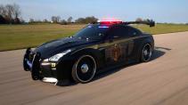 Copzilla Nissan GT-R politie