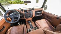 Land Rover Defender met Corvette-V8