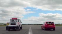 Bowler Defender V6 vs Ford Fiesta ST