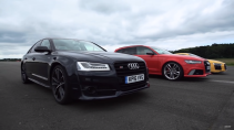 Audi R8 V10 Plus vs Audi RS 6 vs Audi S8