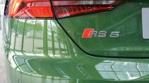 Audi RS 5 in het Sonomagroen Metallic
