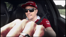 Drie F1-coureurs flaneren in Giulia's over het testcircuit