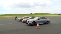 Nissan GT-R vs Audi RS 7 vs Mercedes-AMG E 63