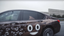 BMW 7-serie van Mr. Polska heeft nu poep-emoji's