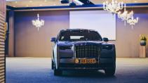 Rolls-Royce Phantom met gepersonaliseerde kentekenplaten in Nederland