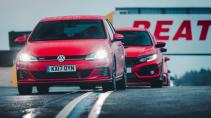 Volkswagen Golf Gti vs honda civic type-r