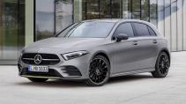 Nieuwe Mercedes A-klasse 2018 grijs voor