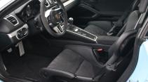 Porsche Cayman GT4 interieur