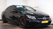 De eerste auto van Max Verstappen mercedes-amg c 63 s first edition