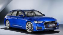Audi A6 Avant 2018 blauw