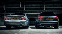 Tweedehands BMW E39 M5 en Audi RS 4