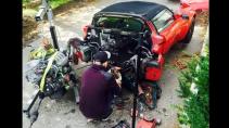 verlengde Lotus Elise verstopt een BMW V10