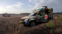 Volkswagen Amarok Ambulance tamlans nieuwe ambulance defensie