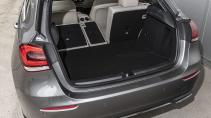 Mercedes A-klasse (2018) Interieur bagageruimte koffer