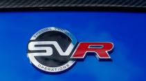 Range Rover Sport SVR badge (2018)
