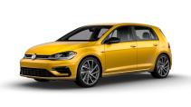 VW Golf R Ginster Yellow