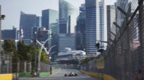 3e vrije training van de GP van Singapore 2018