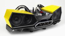 Lamborghini Esavox Carbon Fibre Docking Station Speaker geel