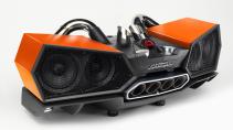 Lamborghini Esavox Carbon Fibre Docking Station Speaker oranje