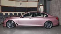 BMW 750Li in Rose Quartz