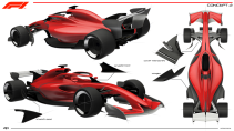 De F1-autos van de toekomst volgens F1
