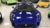 Jaguar C-X75 stuntauto James Bond